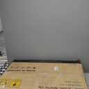 COMHOMA Makeup Vanity Desk with Mirror and Lights, Vanity Table and Chair Set with 5 Drawers and Charging Station, Bedroom Dresser LED Mirror Stepless Dimmable & 3 Color Modes Adjustable, Pearl White (Large)