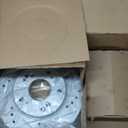 SCITOO Front Brake Kit [4] Brake Pads [2] Brake Rotors [2] Brake Disc Calipers w/Bracket Compatible With 1997-2000 for Acura for EL,1996-2011 for Honda for Civic