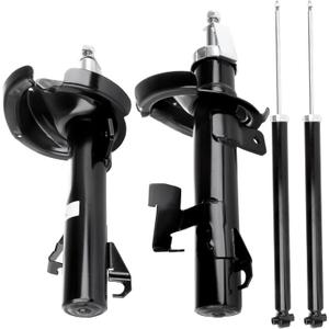 ECCPP shock Struts shock absorbers for 2004-2009 for Mazda 3,2006-2010 2012-2015 for Mazda 5 shock Struts for 334701 334700 343412 Front and Rear shocks