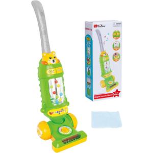 FS Kids Vacuum Toy for Children 18 Months+ with Lights and Sounds, Green