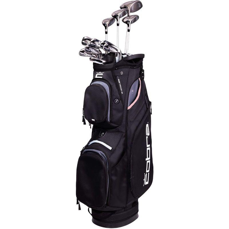 Cobra Golf Air-X 2 Women's Complete Set, Black/Rose Gold, Graphite, Ladies, Right Hand, 12.5 degrees, Grip: Midsize
