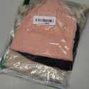 Geyoga Kids Toddler Winter Pompom Hat Baby Knitted Beanie Hat Faux Fur Pom Beanie Cap for Girls Boys 1-3 Years Old (Black, Pink, Khaki)