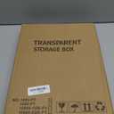 Acrylic Display Case for Collectibles, Clear Storage Bin with 3 Adjustable Layers and 1 Removable Divider, Stackable Clear Storage Box with Magnetic Door for Figures, Home or Office,Large