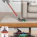 Belife S8 Cordless Vacuum Cleaner, 600W 48Kpa Stick Vacuum with 65Mins Runtime, Self-Standing, 1.6L Large Dust Cup, Anti-Tangle Smart Wireless Handheld Vacuums for Carpet, Hardwood Floor & Pet Hair