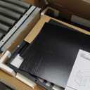 PRAISUN 55 Inch L Shaped Desk with Power Outlets and USB-C Port, Computer Corner Home Office Desk with File Fabric Drawers and Movable Monitor Stand, Larger Storage for Gaming, Work, Black