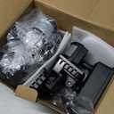 Onforu 2 Pack Battery Powered Motion Sensor Outdoor Lights, 2000LM 6500K Security Flood Lights, IP65 Waterproof Battery Operated Lights with Adjustable 3 Head Motion Detector LED Flood Light