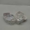 TAILI Suction Corner Shower Caddy, Bathroom Shelf Storage Basket Wall Mounted Organizer for Shampoo, Conditioner, Plastic Rack for Kitchen&Bathroom, Drill-Free Removable (2 Tier)