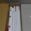 6 Tier Ribbon Organizer Rack - Metal Large Capacity Ribbon Holder for Craft Ribbon Washi Tape Arts & Crafts Supplies, Ribbon Storage Ribbon Rack for Craftroom, Florist Arts Wrapping, Cake Shop(White)