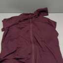 COZZIPLUS Women Zip up Athletic Running Jacket Lightweight Workout Yoga Top with Thumb Holes and Pocket (Large, Burgundy)