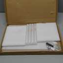 1 Pcs 16 Inch Extra Large Acrylic Risers Display Stands Rectangular 4-leg Acrylic Plant Stand, 6mm Thick Clear Shelf Riser Display Stands for Decor Collectibles Figures and Item Photography