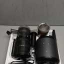 Ganiza Juicer Machines, Cold Press Juicer with Large Feed Chute for Whole Fruits & Vegetables, Slow Masticating juicers with 3 Replace Filters for Batch Juicing, Easy to Clean, BPA Free (Black)