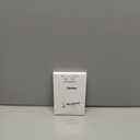 Jexine 24 Pcs Paw Print Chenille Patches Self-Adhesive Stick-on Embroidered Patches Stickers for Clothing Bag Hat Backpack Jean Gift for Animal Birthday Party(White, Black with Silver Edge)