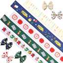 2 x 5 Pcs Back to School Ribbon 3/8 Inch 25 Yards First Day of School Crafts