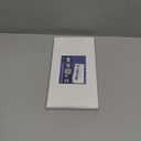 CML Screwless Decorator Wall Plate, 2 Gang Outlet Covers, 4 Pack Decorative Light Switch Plates, Hidden Screw Smooth Face, Standard Size 4.68 X 4.72, UL Listed, White