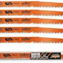 5-Pack 12-Inch Wood Pruning Reciprocating Saw Blades, 5TPI HCS Carbon Steel Sawzall Blades for Fast Cutting Green Wood, Branches & Plastic - Includes Storage Case