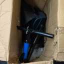 All Terrain Steerable Knee Scooter Crutch AlternativeDeluxe Medical Scooter Double Handbrake,for Adults Injured Ankle & Foot Recovery Scooter in Blue