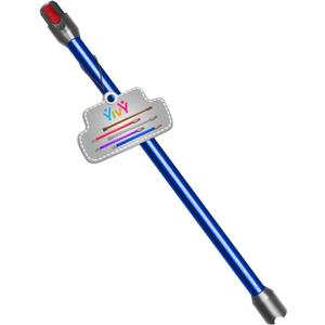 Yivy Replacement Wand Quick Release Tube Extension Rod Compatible with Dyson V10 Digital Slim V12 Detect Slim Cordless Vacuum Cleaner (Blue).