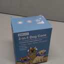 BARKLESS Dog Cone, Inflatable Dog Cone After Surgery for Small Medium Breeds, Soft Surgery Collar with Enhanced Anti-Licking Guard Shield for Pets, Patented Protective Donut Collar (M+ (Neck:11"-14"), Tan)