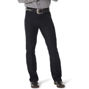 Wrangler Men's Wrancher Dress Jean (34W x 34L, Navy)