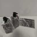 Tanlade 6 Pcs Shampoo and Conditioner Dispenser Bottles 16oz Modern Shower Soap Bottles with Pump, Labels and Marker Pen Easy to Refill Body Wash Dispensers for Home Bathroom Decoration(Brown)