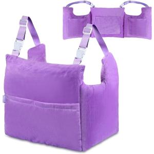 Suzile Mastectomy Pillow Post Surgery, Breast Pillow for After Breast Cancer Mastectomy Necessities, Surgery Recovery Gifts for Women(Lavender)