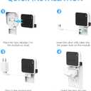 256GB Blink USB Flash Drive, with Outlet Wall Mount for Sync Module, Space-Saving Mount Bracket Holder for Blink Outdoor/Indoor Security System (Sync Module 2 is NOT Included),1Pack