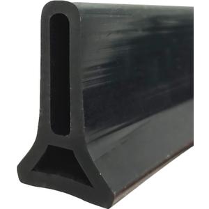 39Inch Collapsible Shower Threshold Water Dam 2" High Shower Barrier Water Stopper 2" Tall Shower Water Guard To Keep Water In Shower Dry And Wet Separation Bathroom Wheelchair Accessible Black