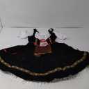 Womens Oktoberfest Costume, Velvet German Bavarian Dress for Halloween Carnival M