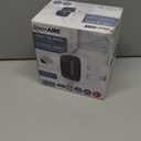 700W/1200W Basics Ceramic Heater Space Heaters for Indoor Use Overheat/Tilt Protection Low Noise Heating Portable Heater Electric Portable Fan (Upscale-Grey)