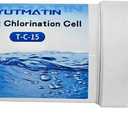 W3T-CELL-15 Salt Chlorination Cell Compatible with Hayward for In-Ground Swimming Pools up to 40,000 Gallons, Replace T-CELL-15-SWP, BLT15H, BLW1T15H