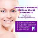 2 Pcs SP-6 Probiotic Whitening Toothpaste for Teeth Whitening/Brightening, Deep Cleaning Care Gum Health Fresh Breath.