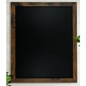 Loddie Doddie 18x22 Rustic Framed Magnetic Chalk Board