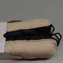 Sunolga 36 Inches 2.2 lbs Under Door Draft Stopper Filled with Glass Beads & Cotton, Removable Machine Washable Sound Proof Door Draft Stoppers for Bottom of Door with Anti-Abrasion Bottom, Beige