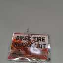 60Pics Bike Tire Repair Kit,Bicycle Inner Tube Patch Kit with Patches and Tire Levers ,Tubeless Tire Repair Rubber Nail with Box and Screwdriver,Convenient Kit for Mountain or Road Bike, Motorcycle