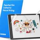 MOBDIK 2 Pack Paperfeel Screen Protector Compatible with iPad 9/8/7 (10.2 Inch, 2021/2020/2019, 9th/8th/7th Generation), Crafted for Natural Writing, Anti Glare with Easy Installation Kit