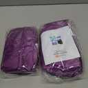 SuzziPad Cold Socks & Hand Ice Pack, Cooling Gloves for Chemotherapy, Chemo Care Package for Women and Men, S/M, Purple