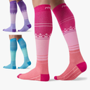 FITRELL 3 Pairs Compression Socks for Women and Men 20-30mmHg-Circulation Support Socks S/M
