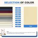 KING MOUNTAIN Canvas Repair Patch 1630 Inch Self-Adhesive Waterproof Fabric Patch for Sofas, Tents, Furniture,Tote Bags, Car Seats (Beige)