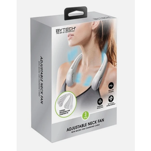 Bytech BY-MC-FN-110-WT Personal Adjustable Neck Fan
