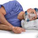Contour CPAPMax 2-in-1 Cooling Plush CPAP Comfort Pillow - Reduce Air Leaks, Hose Tangles, Mask Discomfort & Adjust Thickness, for Side, Stomach, Back Sleepers, All Masks - Works 1st Night (Original)