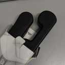 Givifive Car Seat Gap Filler Set of 2, Soft Foam Multifunctional Seat Side Gap Filler with Organizer & Hook Function, 3in1 Gap Stopper Universal Fit Car SUV Truck Fill The Gap Between Seat & Console (Most Cars  Standard, Black)