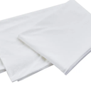 Oubonun 100% Jersey Cotton Body Pillow Cover with Zipper - Luxury Soft Removable Pillow Case - Long Fuzzy - Knitted (White, 21"X54")