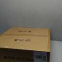 zouzai Low Profile Ceiling Fan with Lights and Remote, 18.9 inch Modern Ceiling Fans Flush Mount, Dimmable LED Fan Light, Ceiling Fans with Lights for Bedroom (Black, Frosted Ring)