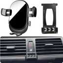 Car Phone Holder for BMW X5/X6 Auto Accessories [Only For 2007-2013 X5 & 2008-2014 X6Not applicable to other cars] [Auto Lock Hands Free Cell Phone Mount Car fits for iPhone & All Smartphones]