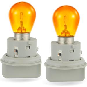 Front Turn Signal Light Bulb Socket 63117159570 with Bulb, Fit for BMW E90 E91 F30 320i 325i 328i 330i 335d M3 xDrive Indicator Direction Light (1 Pair)