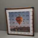 21x21 Picture Frame - Solid Wood Black Poster Frame For Wall Display