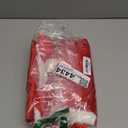 Shappy 2 Pieces Christmas Velvet Santa Bags with Drawstring in 2 Size Large Christmas Bags Santa Gift Sack for Xmas Playing Present Toy (Red)