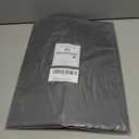 Lane Linen 100% Cotton Pillow Covers, Pillow Cases King Size Set of 2, Fits King Size Pillows, Premium 450 Thread Count Sateen King Size Pillowcases, Soft & Breathable Pillow Covers King - Charcoal