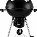18-Inch Kettle Charcoal Grill with Lid & Wheels | Beginner-Friendly, For Backyard, Patio & Family Cookouts, Easy-to-Use, Ash Catcher