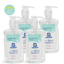 8 Fl. Oz. Advanced Hand Sanitizer Gel with 62% Alcohol Based,4 Pack